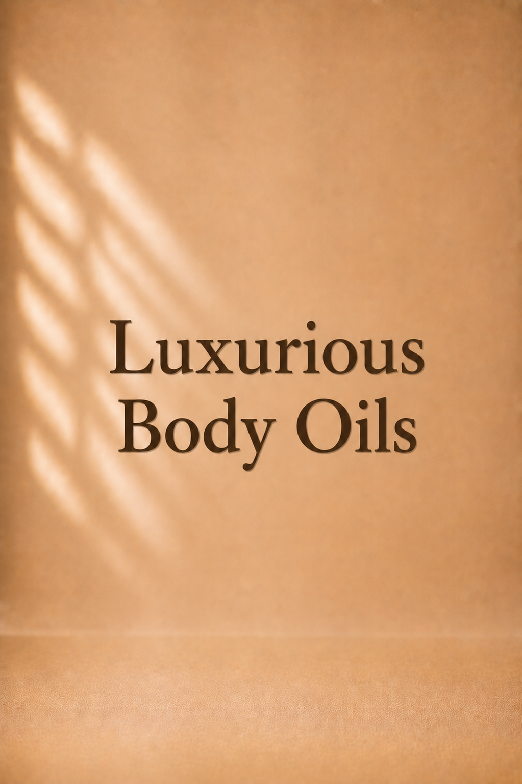 Luxurious Body Oils