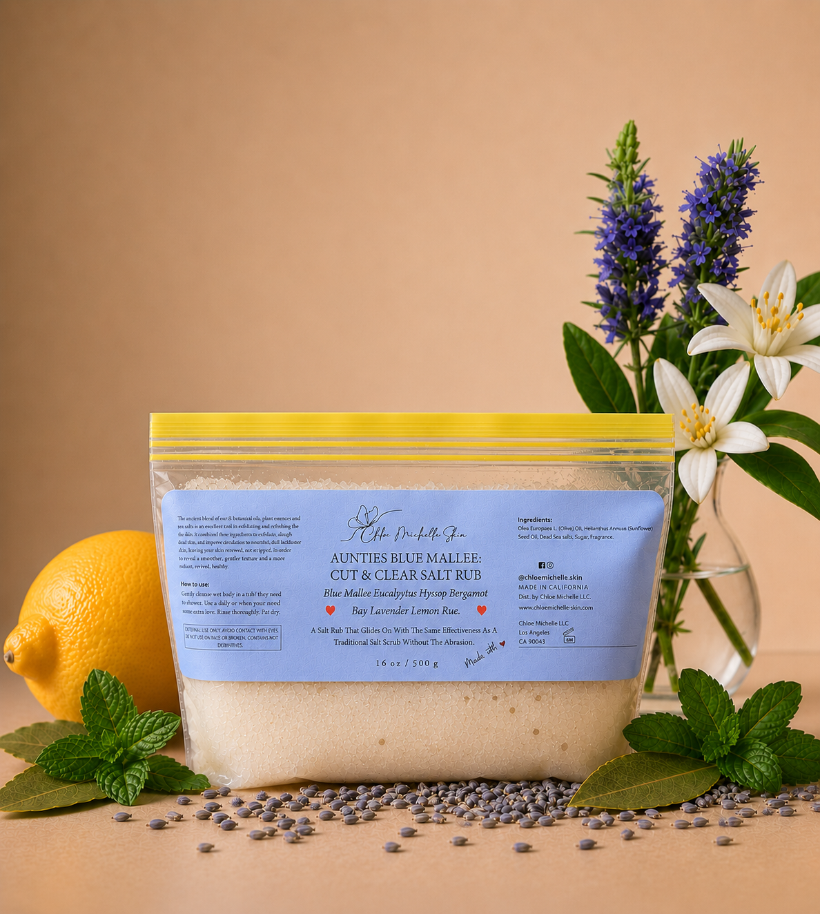 Blue Mallee Organic Purifying Renewal Salt Rub